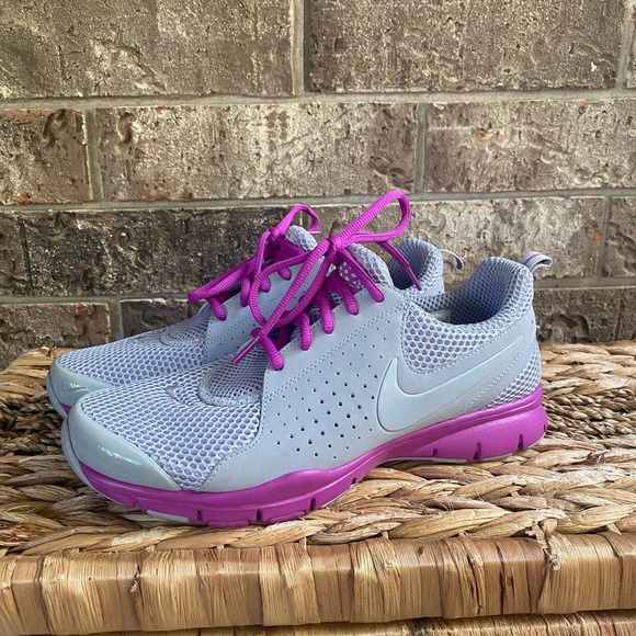 Nike Shoes - Nike Air Relentless Gray Pink 454445-060 Comfort Insoles Trainer Shoes 7.5